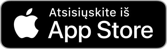 Atsisiųskite iš App Store
